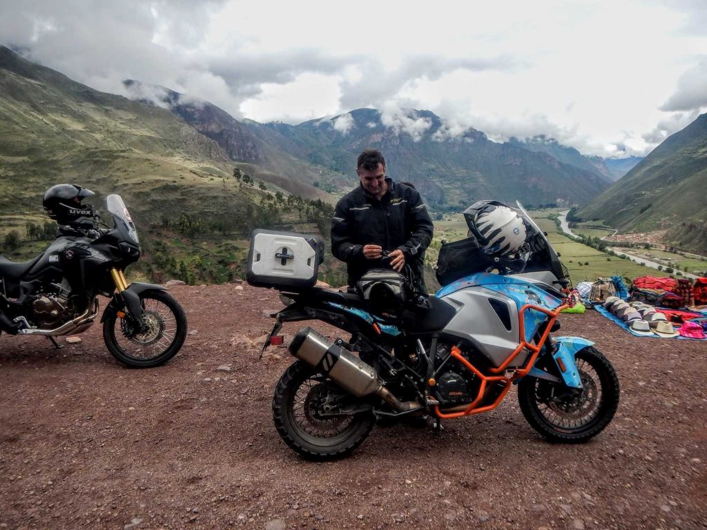 Biking in the sacred valley