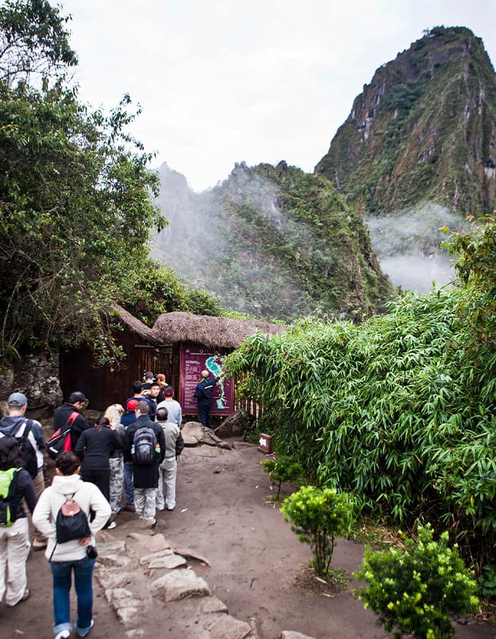 start hike to huayna picchu